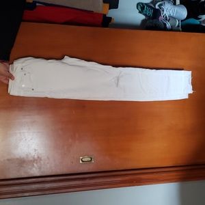 White jeans